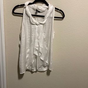 White Sheer Milano Size M Tank Top